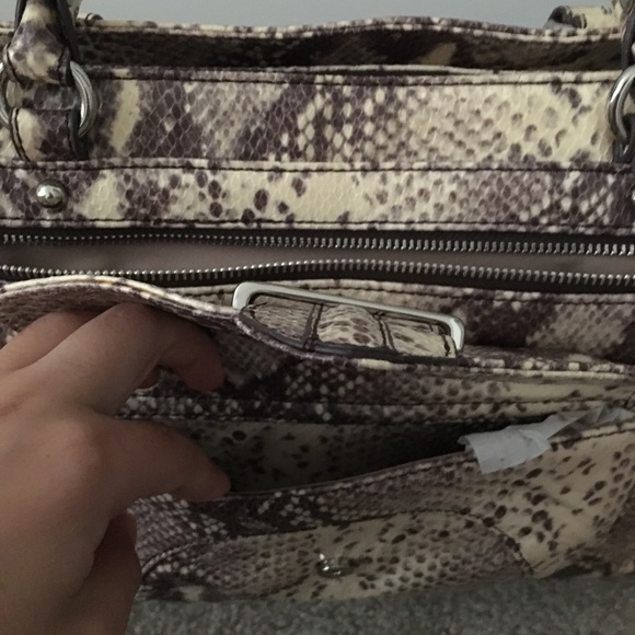 Nine West Snakeskin Handbag - Picture 6 of 8